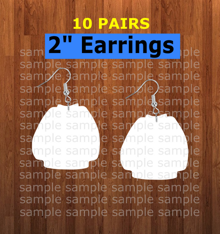 Sweater earrings size 2 inch - BULK PURCHASE 10pair