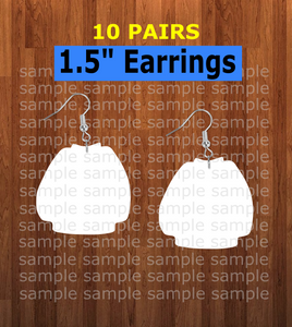Sweater earrings size 1.5 inch - BULK PURCHASE 10pair