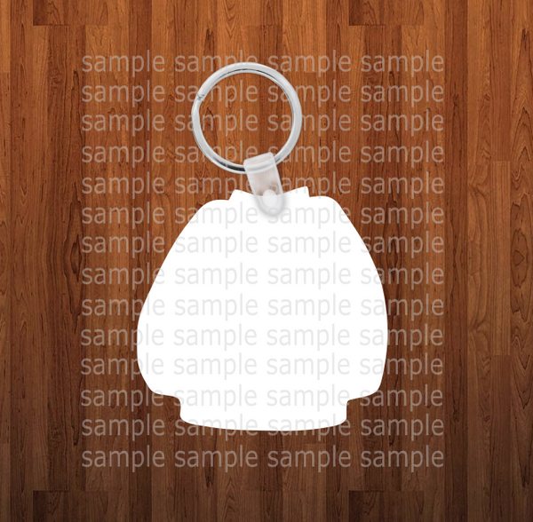 Sweater Keychain - Single sided or double sided - Sublimation Blank