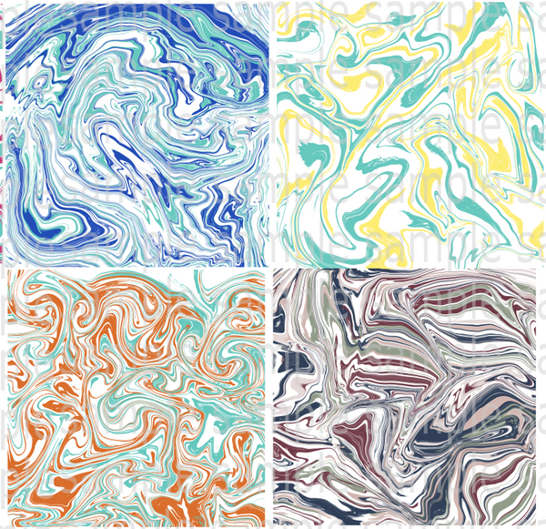Swirl Pattern Paper (Instant Print) Digital Download - 12 swirl paper bundle – My ...