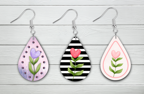 Digital Download - Teardrop 3pc design bundle - made for our blanks