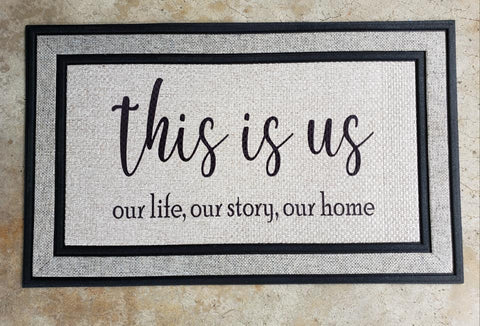 (Instant Print) Digital Download - This is us , our life, our story, our house