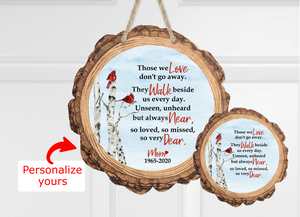 (Instant Print) Digital Download -Those we love wood slice - made for our blanks
