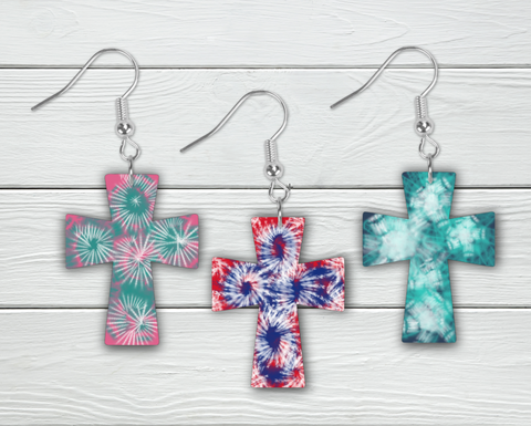 Digital Download - 3pc tie dye cross bundle - made for our blanks