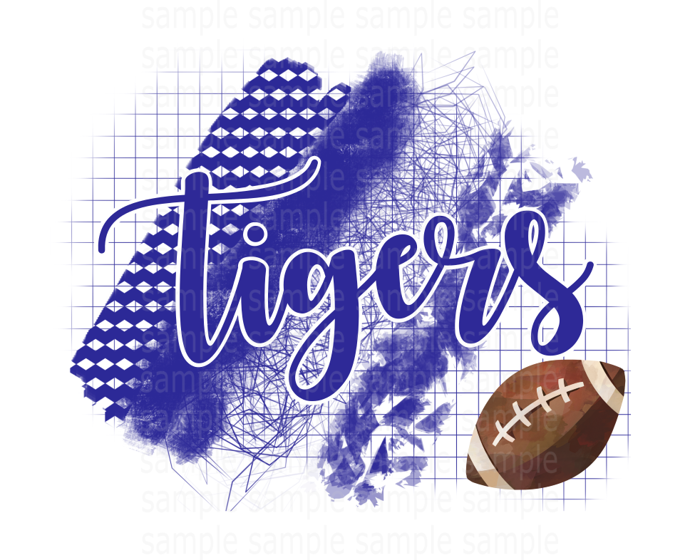(Instant Print) Digital Download - Tigers, if you need another team or color let me know