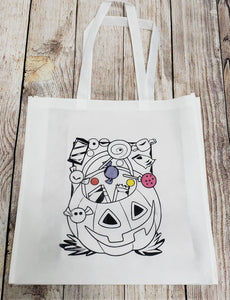 White 100% Polyester Tote Bag (COMES BLANK)
