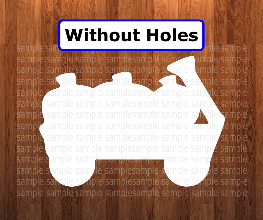 WithOUT holes - Wagon shape - 6 different sizes - Sublimation Blanks