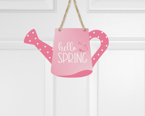Digital download - Hello Spring Watering Can