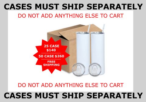 MUST SHIP SEPARATELY ***** Case Tumbler Deals ***** MUST SHIP SEPARATELY