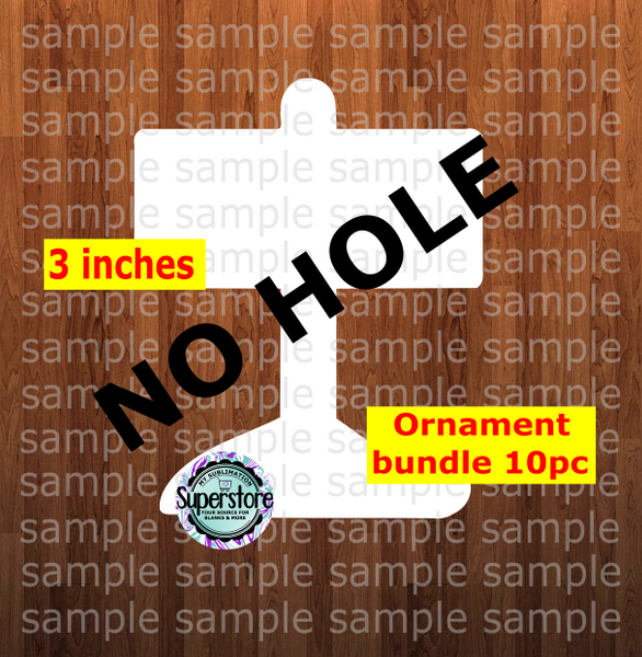 Winter sign - withOUT hole - Ornament Bundle Price