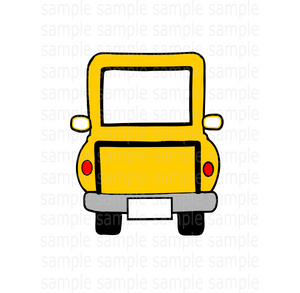 (Instant Print) Digital Download - Yellow truck