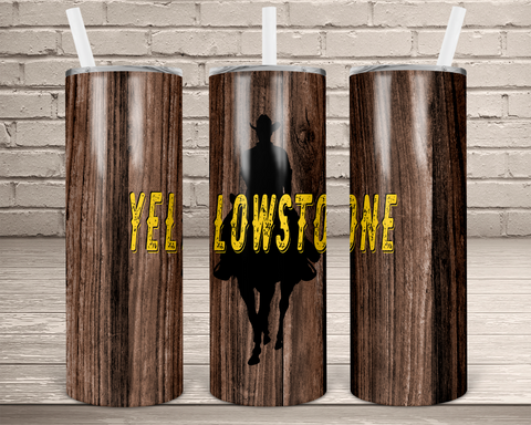 (Instant Print) Digital Download -  Yellowstone tumbler 20oz skinny tapered - made for our sublimation blanks